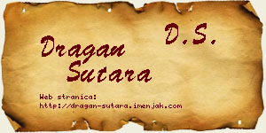 Dragan Sutara vizit kartica